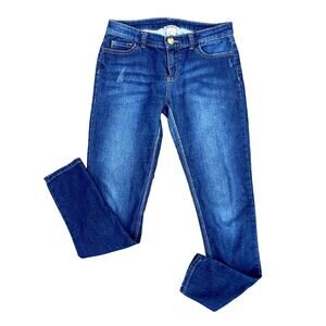 Juicy Couture 90s y2k low rise skinny jeans size 0 x 28